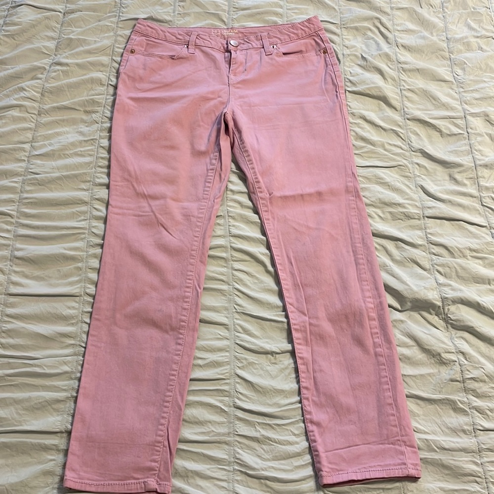 No Boundaries Low Rise Skinny Size Juniors 11 color Pink Orchid